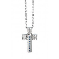 Acheter Collier Homme Boccadamo Man AGR164B Croix