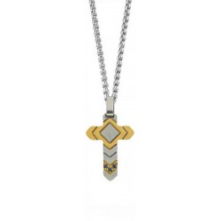 Acheter Collier Homme Boccadamo Man AGR230 Croix