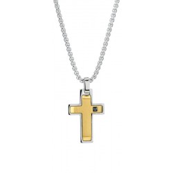 Image du Collier Boccadamo Man homme AGR251D Croix