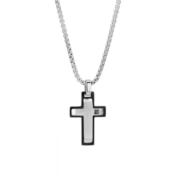 Immagine della Collana Boccadamo Man uomo AGR251N Croce