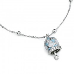 Image du Bracelet Boccadamo Femme avec Clochette Porte-Bonheur CL/BR01