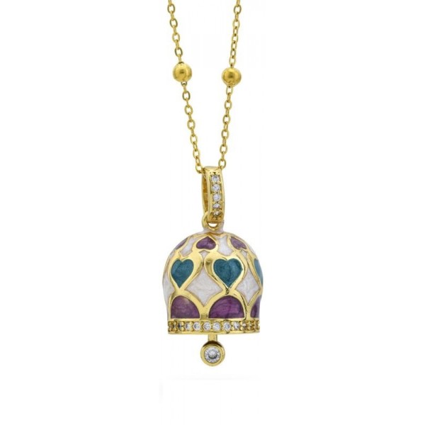 Imagen del Collar Boccadamo Mujer con Campana de la Suerte CL/GR18