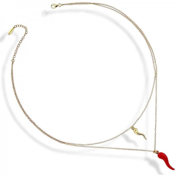 Boccadamo Damenhalskette Gaya GGR074D Glückshörner kaufen