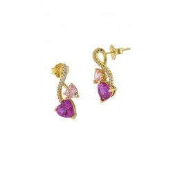 Image de Boucles dOreilles Boccadamo Sophie Femme OR863D Cœurs