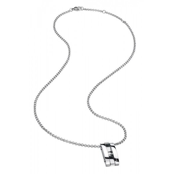 Buy Men's Breil Necklace Be Black TJ1926