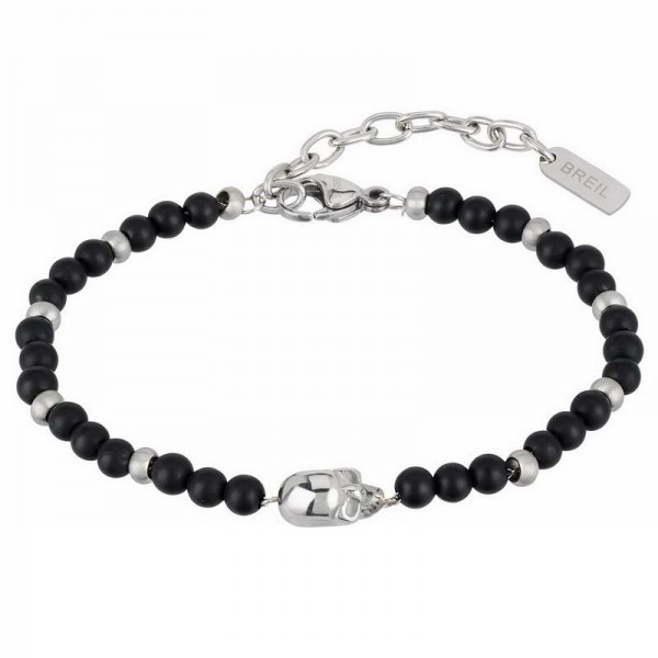 Acquistare Bracciale Uomo Breil Black Onyx TJ2406