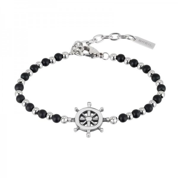 Acheter Bracelet Homme Breil Black Onyx TJ2408