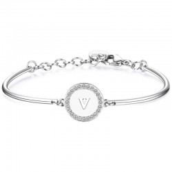 Acheter Bracelet Femme Brosway Chakra Lettre V BHK145
