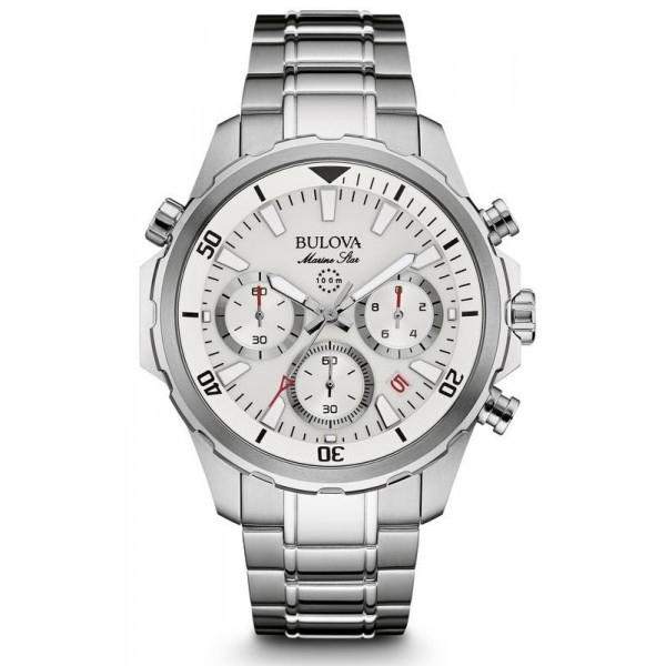 Kaufen Sie Bulova Herrenuhr Marine Star 96B255 Quarz Chronograph