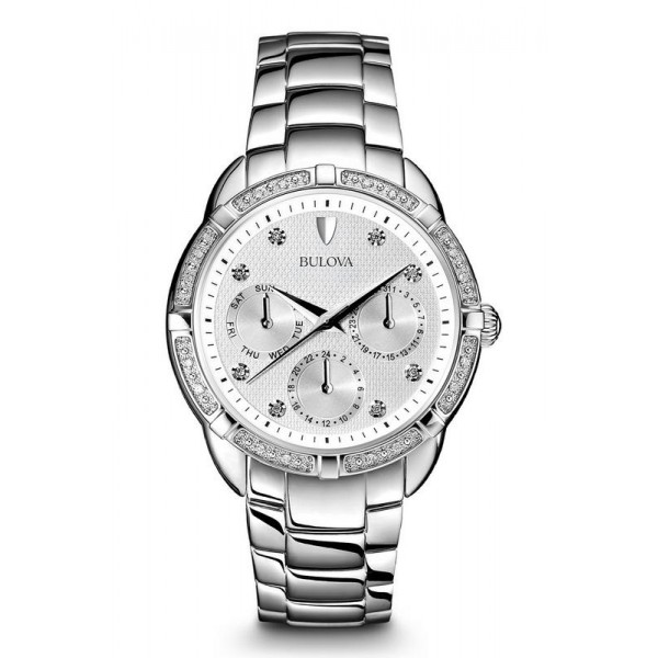 Bulova Damenuhr Diamonds 96W195 Diamanten Quartz kaufen