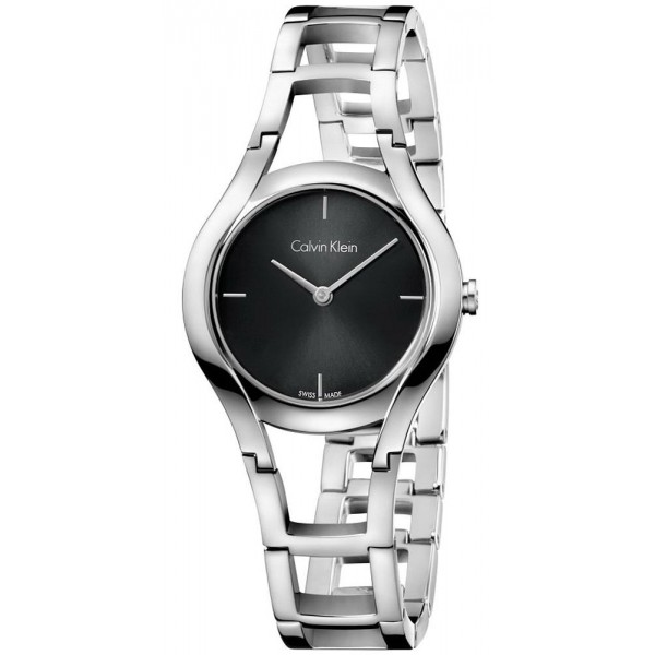 calvin klein transparent watch