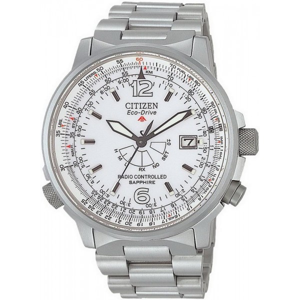 Comprar Reloj Hombre Citizen Pilot Radiocontrolado Titanio Eco-Drive AS2031-57A