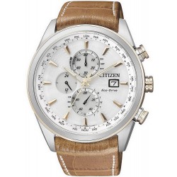 Acheter Montre Homme Citizen Chrono Eco-Drive Radio Pilotèe AT8017-08A