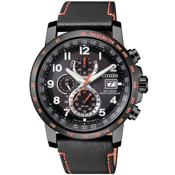 Kaufen Sie Citizen Herrenuhr Funkuhr H800 Sport Chrono Eco-Drive AT8125-05E