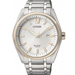 Orologio Uomo Citizen Super Titanium Eco Drive AW1244-56A
