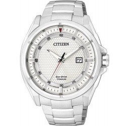 Orologio Uomo Citizen Super Titanium Eco Drive AW1400-52A
