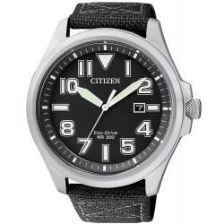 Orologio Uomo Citizen Military Eco-Drive AW1410-24E