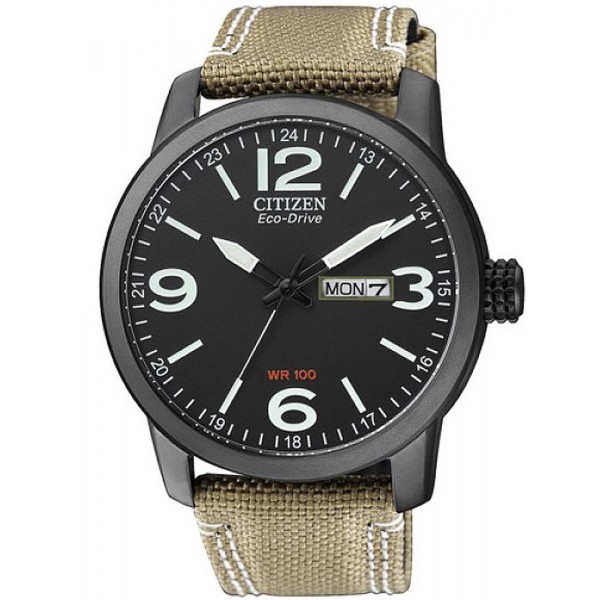 Купить Citizen Мужские Часы Military Eco-Drive BM8476-23E