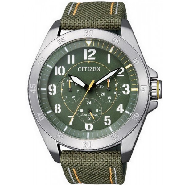 Купить Citizen Мужские Часы Military Eco-Drive BU2030-09W Многофункциональный