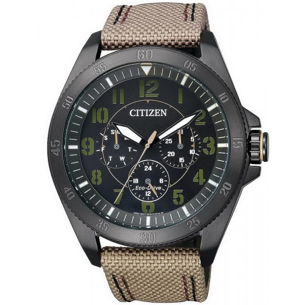Купить Citizen Мужские Часы Military Eco-Drive BU2035-05E Многофункциональный