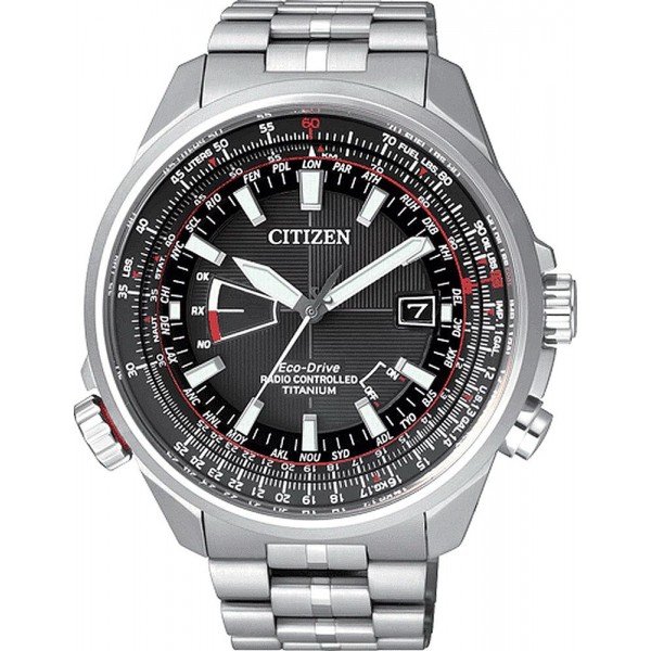 Comprar Reloj Hombre Citizen Radiocontrolado Pilot Titanio Evolution 5 CB0140-58E