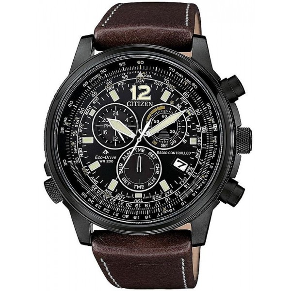 Comprar Reloj Hombre Citizen Radiocontrolado Crono Pilot CB5865-15E
