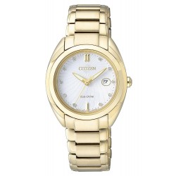 Kaufen Sie Citizen Damenuhr Elegant Eco-Drive EM0313-54A Diamanten