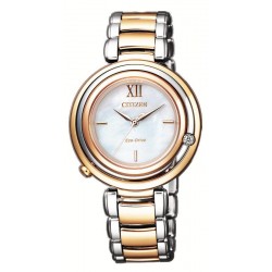Acheter Montre Citizen Femme Lady Eco-Drive EM0654-88D Diamant Nacre