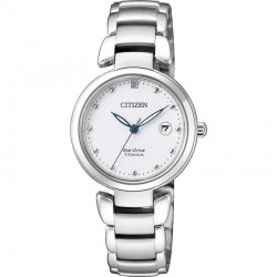Comprar Reloj Citizen Mujer Super Titanium Eco-Drive EW2500-88A Diamante