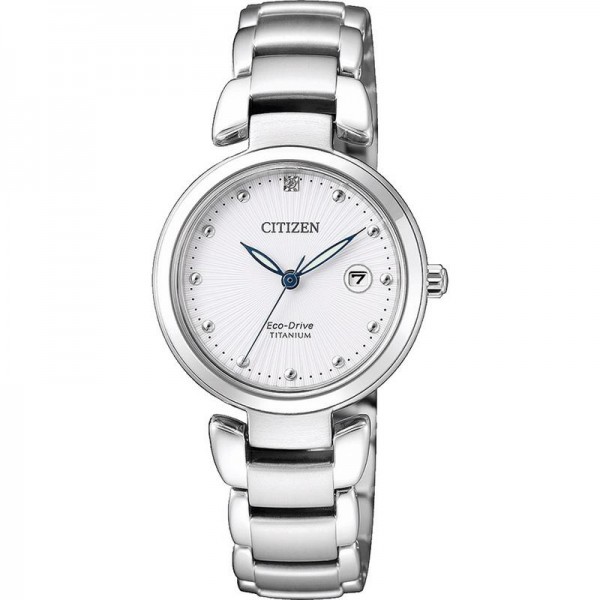 Acquistare Orologio Citizen Donna Super Titanium Eco-Drive EW2500-88A Diamante