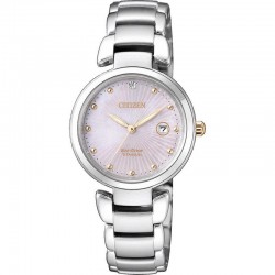 Comprar Reloj Citizen Mujer Super Titanium Eco-Drive EW2506-81Y Diamante Madreperla