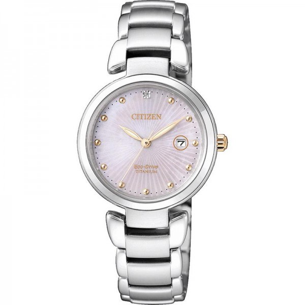 Acquistare Orologio Citizen Donna Super Titanium EW2506-81Y Diamante Madreperla