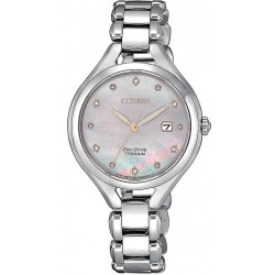 Comprar Reloj Citizen Mujer Lady Super Titanium EW2560-86Y Diamantes Madreperla