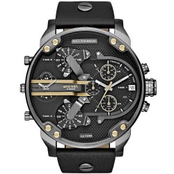 Acheter Montre Homme Diesel Mr. Daddy 2.0 DZ7348 Chronographe 4 Fuseaux Horaires