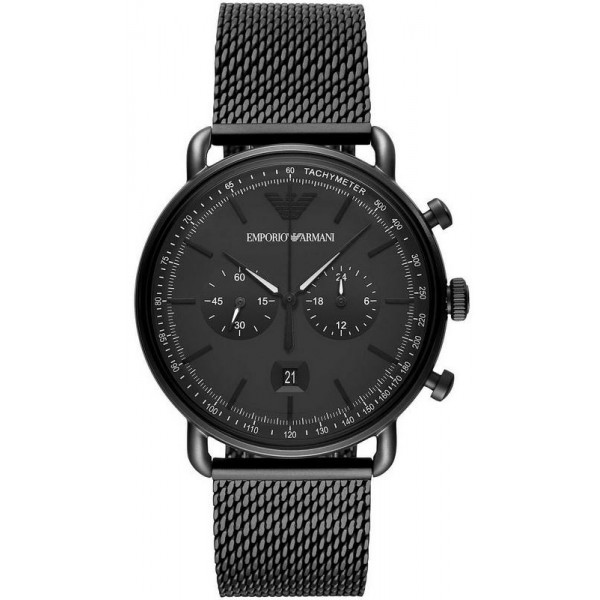 Купить Emporio Armani Мужские Часы Aviator AR11264 Хронограф