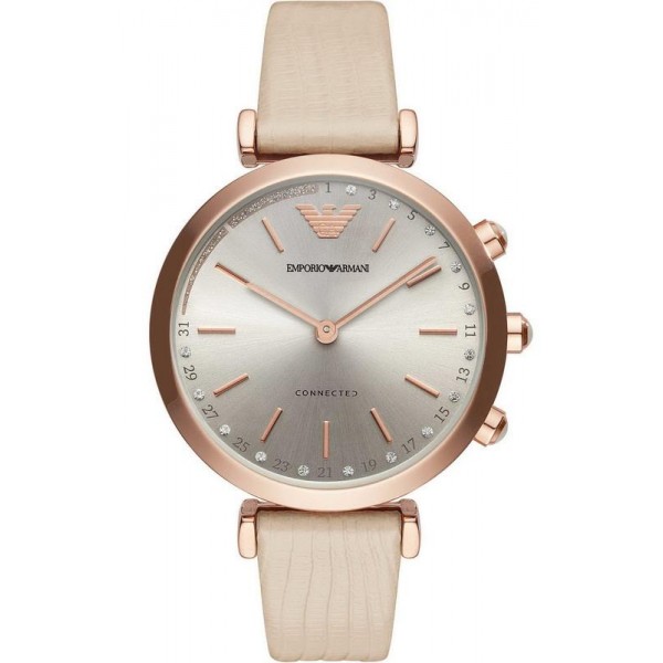 Emporio Armani Connected Damenuhr Gianni T-Bar ART3020 Hybrid Smartwatch Kaufen Sie Emporio Armani Connected Damenuhr Gianni T-Bar ART3020 Hybrid Smartwatch