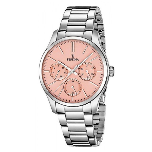 Buy Women's Festina Watch Boyfriend F16813/2 Quartz Multifunction