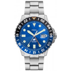 Bild der Fossil Blue GMT - Herrenuhr aus Stahl - FS5991