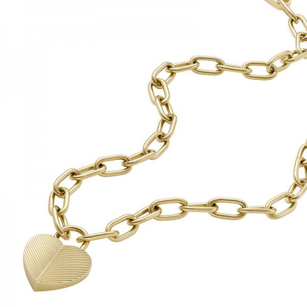 Imagen del Collar de Mujer - Fossil Harlow - JF04656710 - Corazón