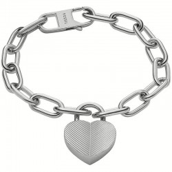 Image du Bracelet en Acier pour Femme - Fossil Harlow - JF04659040 - Cœur