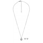 Immagine della Collana e Orecchini donna - Fossil Harlow - JF04669SET - Cuore