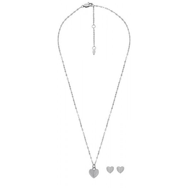 Immagine della Collana e Orecchini donna - Fossil Harlow - JF04669SET - Cuore