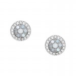 Comprar Pendientes Mujer Fossil Sterling Silver JFS00518040 Madreperla