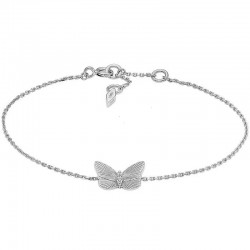 Imagen de la Pulsera Fossil Sterling Silver mujer JFS00620040 Mariposa