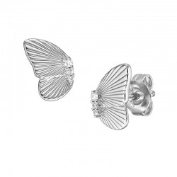 Image de Boucles dOreilles Fossil Sterling Silver femme JFS00621040 Papillon