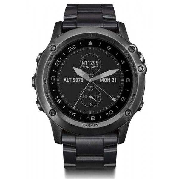 Kaufen Sie Garmin Herrenuhr D2 Bravo Sapphire 010-01338-35 Aviation GPS Smartwatch