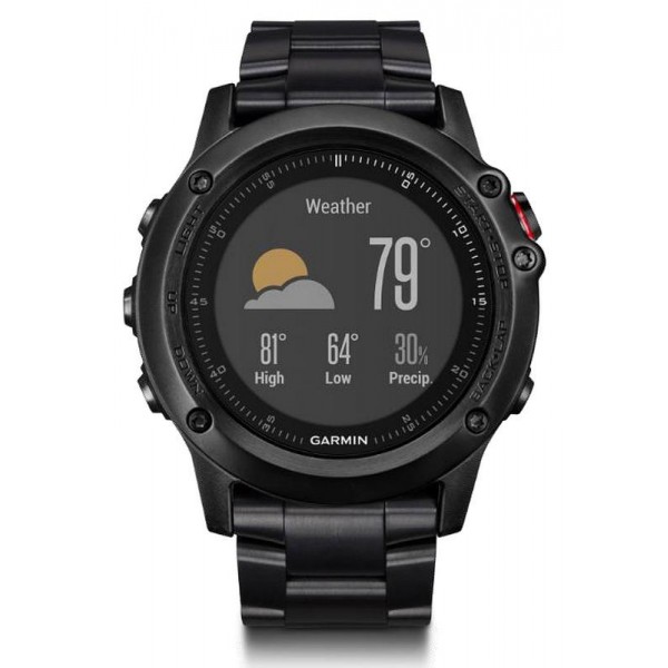 Comprar Reloj Hombre Garmin Fēnix 3 HR Sapphire 010-01338-7D GPS Smartwatch Multisport