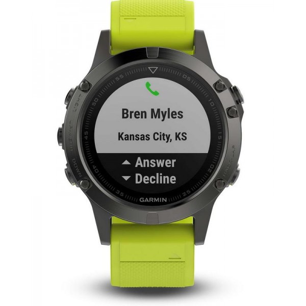 Acheter Montre Homme Garmin Fēnix 5 010-01688-02 GPS Smartwatch Multisport