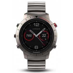 Montre Homme Garmin Fēnix Sapphire Chronos 010-01957-01 GPS Smartwatch Multisport