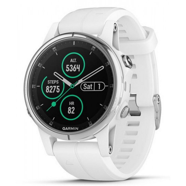 Acquistare Orologio Unisex Garmin Fēnix 5S Plus Sapphire 010-01987-01 GPS Smartwatch Multisport